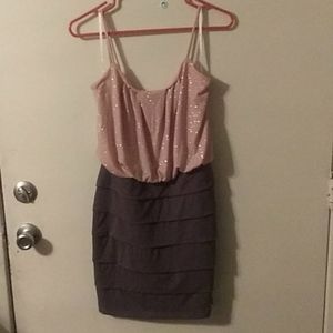 COPY - Pink a grey dress by sweet storm